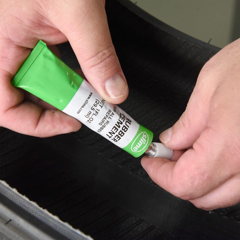 Slime 1051-A Rubber Cement, Tire Repair, Use with Slime Plugs or Patches, 1 oz. Tube - Image 4