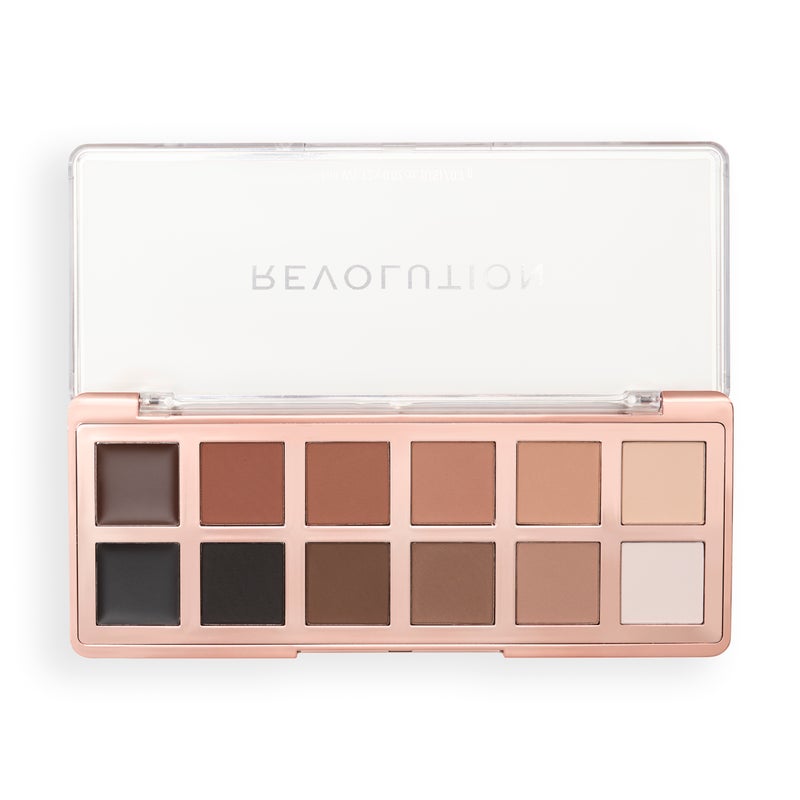 Makeup Revolution Revolution The Master Icon Matte Nudes Palette - Image 3