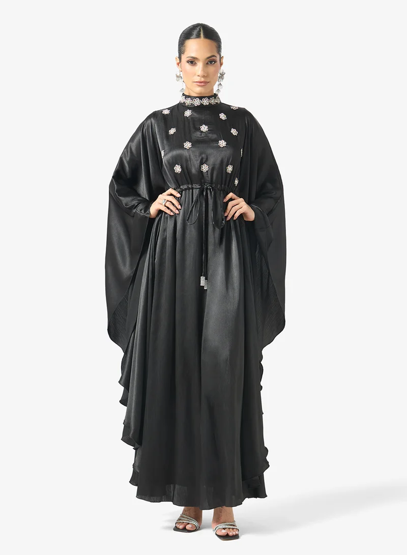 جولدن ابل Belted Maxi Dress