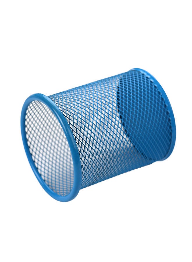 NIBEMINENT Mesh Pen And Pencil Holder Blue - Image 3