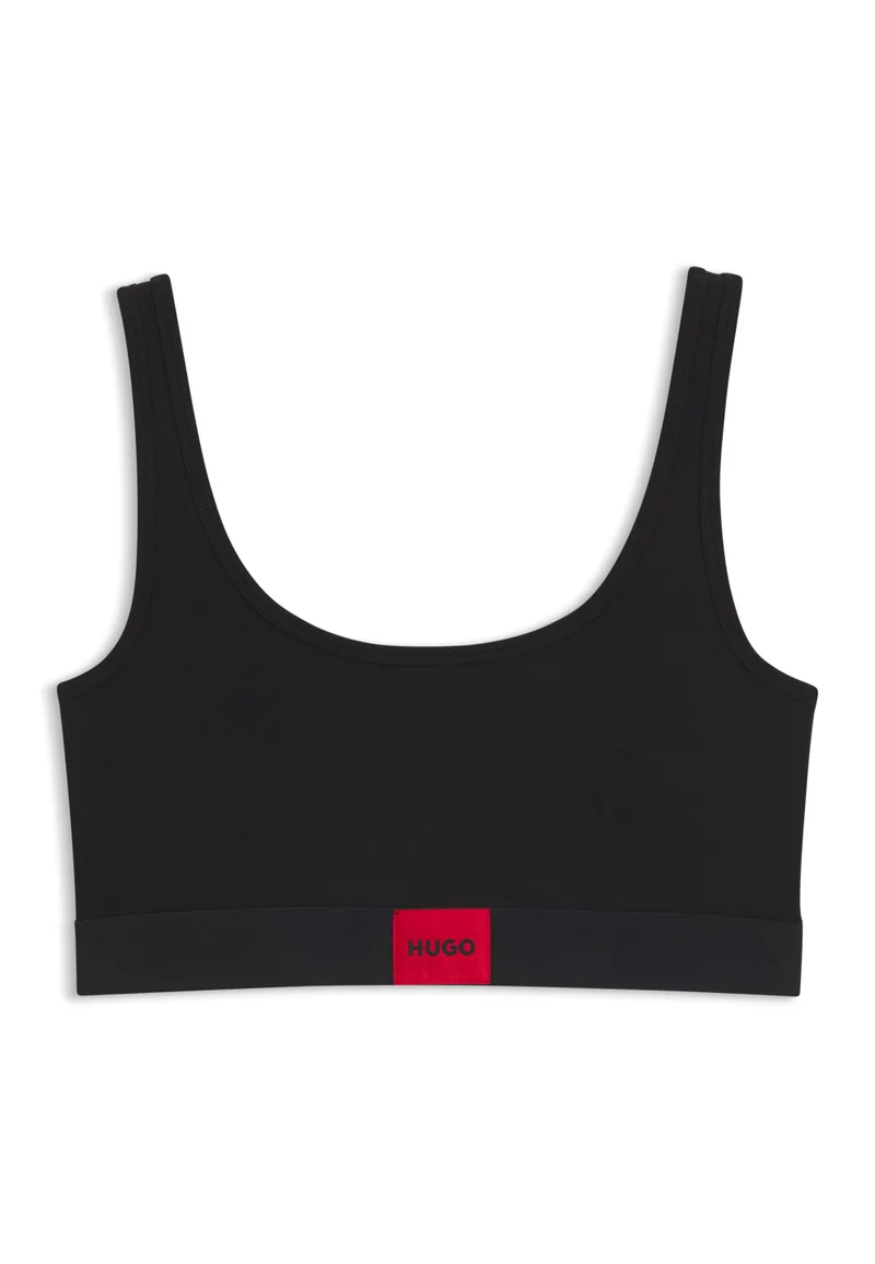 هوجو براييت قطن مطاطي بشعار أحمر