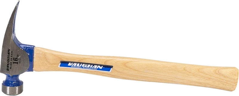 Vaughan CF4 California Framer Hammer, 16 oz Milled, Nail Starter, Made In The USA, VN11800 - Image 1
