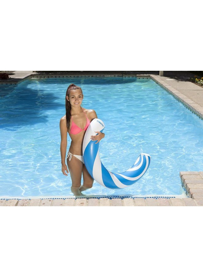 Poolmaster Inflatable Curved Swimming Pool Noodle Pool Float 44 Wide x 6 Diameter, deflated - Image 4