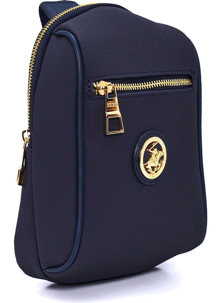 BEVERLY HILLS POLO CLUB 05BHPC8016-L Navy Blue Women's Crossbody Bag