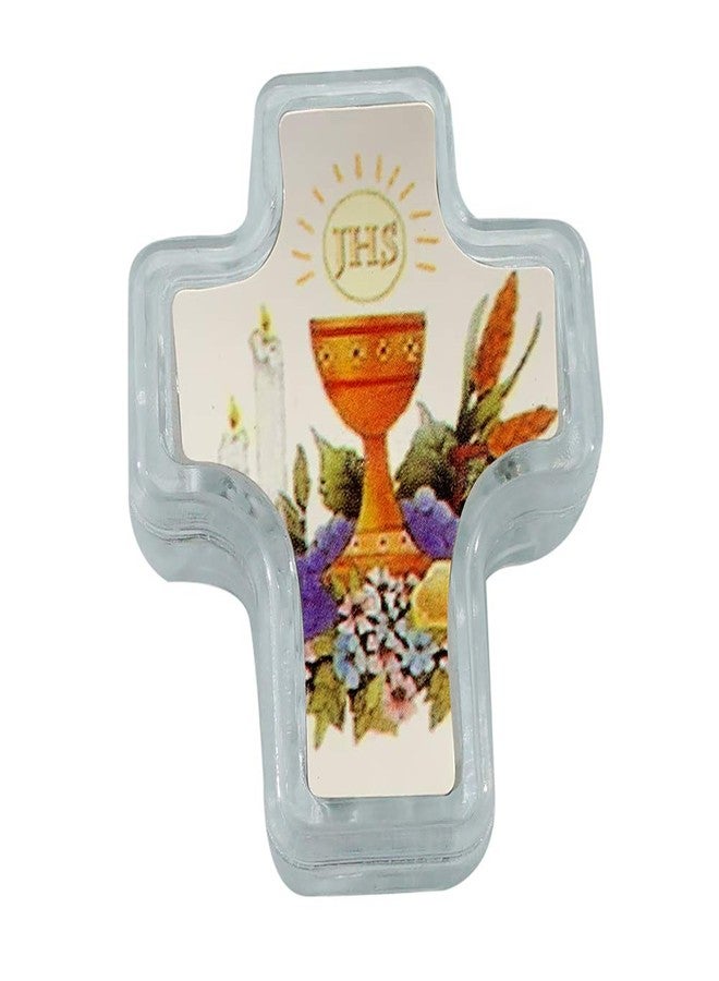WE 12 Pcs First Holy Communion Wood Rosaries in cross shape box/Recuerdos para Primera Comunion Niña Niño - Image 5