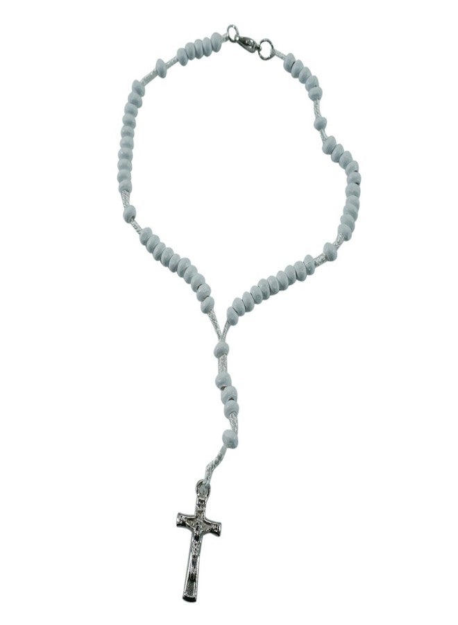 WE 12 Pcs First Holy Communion Wood Rosaries in cross shape box/Recuerdos para Primera Comunion Niña Niño - Image 4