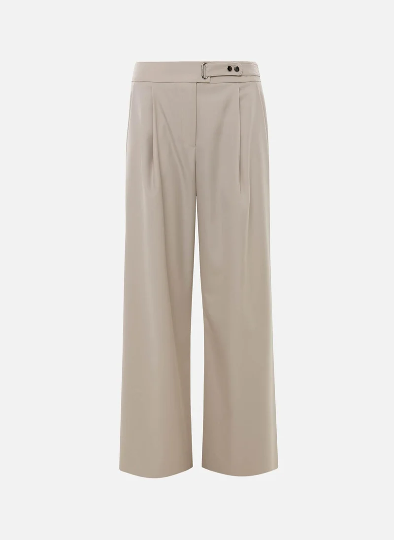 Lichi Loose-fit trousers with asymmetrical fastening