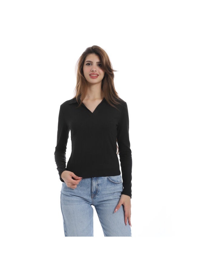 Coctail 2720-basic top-black - Image 1