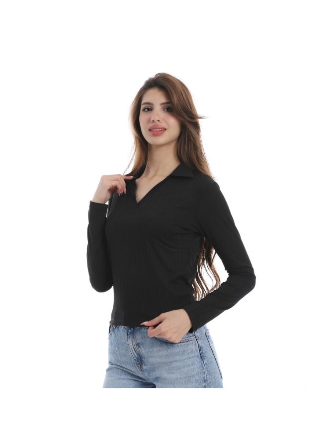 Coctail 2720-basic top-black - Image 2