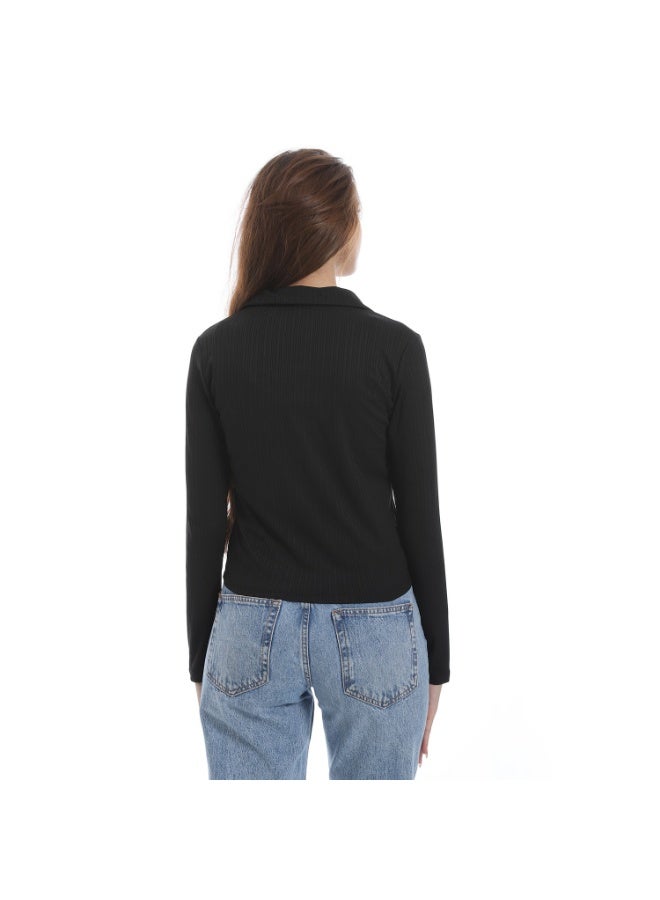 Coctail 2720-basic top-black - Image 3