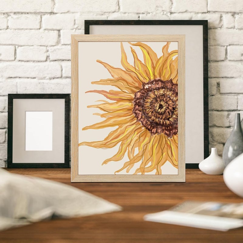 VOSAREA Wooden Wall-mount Photo Frame for Pictures Minimalist Design for Home Decor Collage Holder for Living Room and Bedroom Display - Image 5