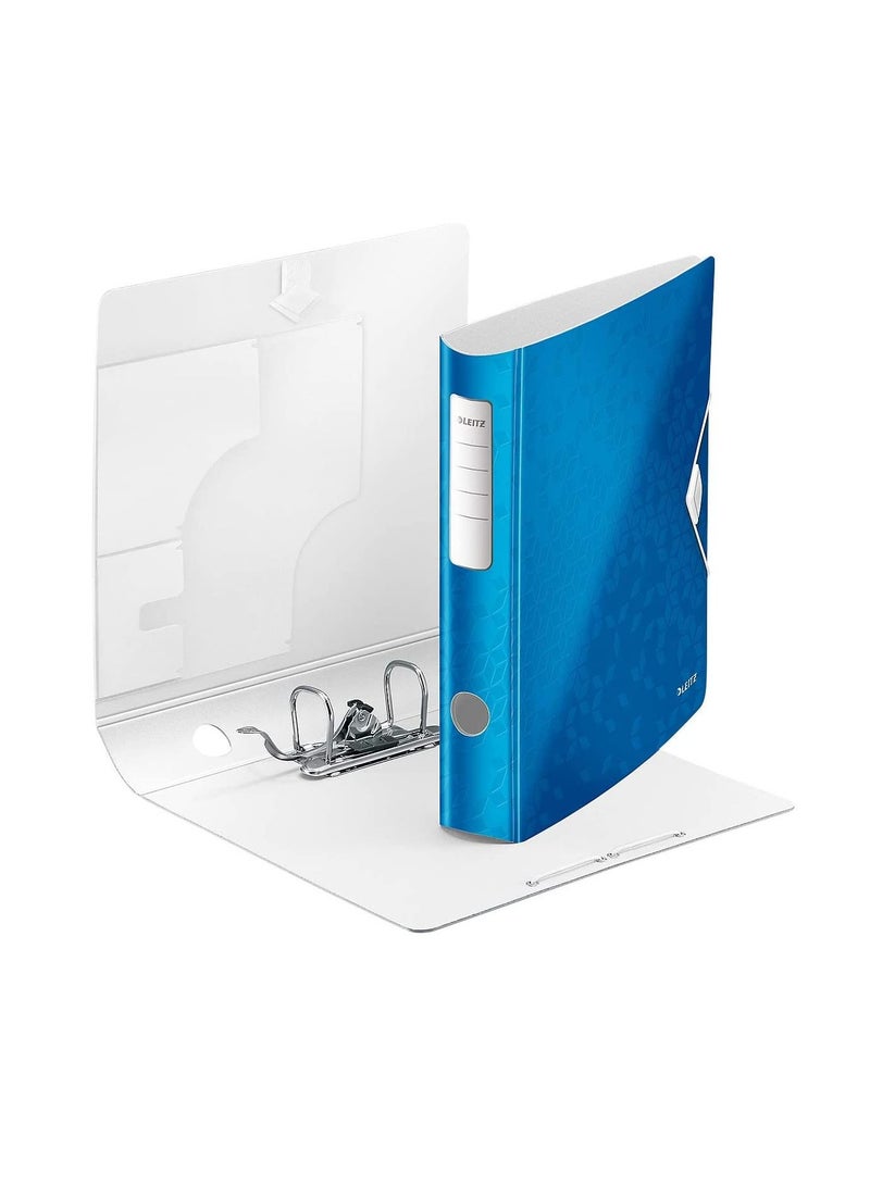LEITZ WOW PP 180° ACTIVE LEVER ARCH FILE 65MM BLUE - Image 2