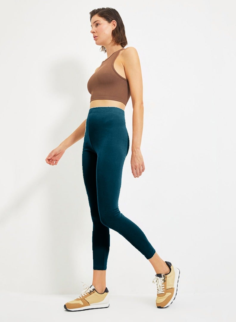 نمط الصلبة اقتصاص طماق KU360 - Image 2