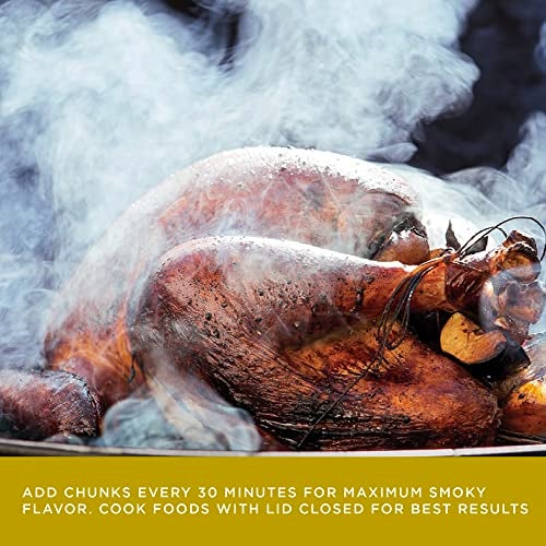 Fire & Flavor Oak Wood Chunks for Smoking and Grilling - All-Natural, Long-Lasting with a Mildly Sweet Flavor - Large Chunk Wood Chips for Smokers - Image 5
