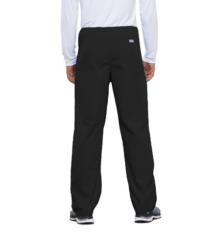 Cherokee Originals Unisex Drawstring Cargo Scrubs Pant, Black, X-Small - Image 4