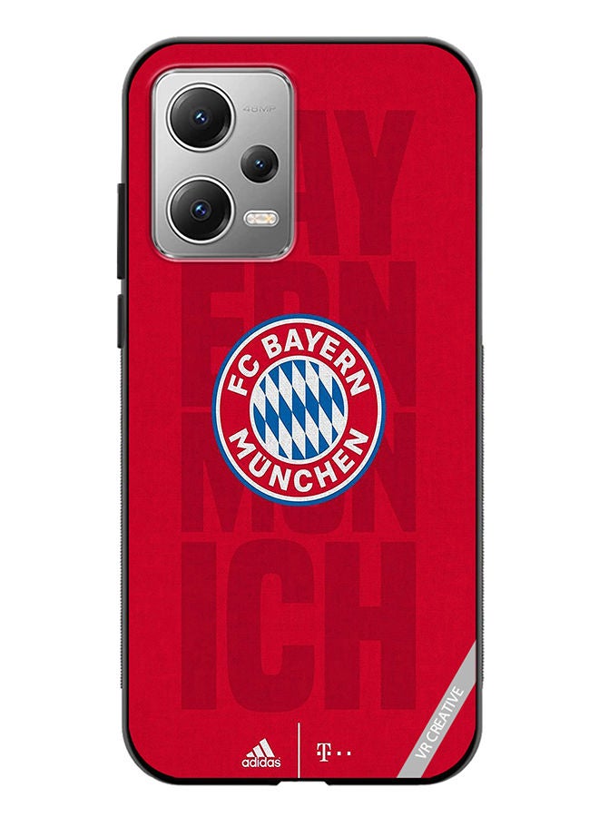VR CREATIVE Protective Case Cover For Xiaomi Redmi Note 12 Fc Bayern Munich Design Multicolour - Image 1