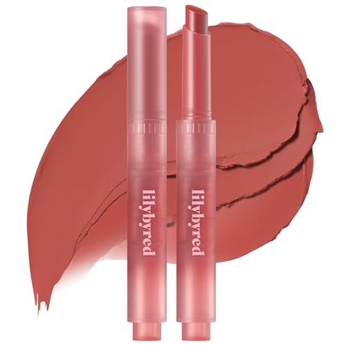 lilybyred Milky Blur Fondue Bar Korean MultiUse Lip Cheek Stick SoftFocus Effect Blur Pot Formula Velvet Matte Finish Lightweight Easy to Blend 006 oz 03 Figs in Caramel - Image 1