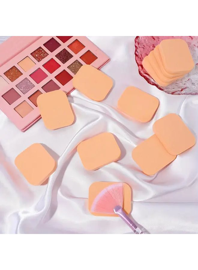 ١٢ قطعة إسفنج مكياج مربع، فوط مزج كريم الأساس الناعمة، وسادات رغوية قابلة لإعادة الاستخدام - Image 4