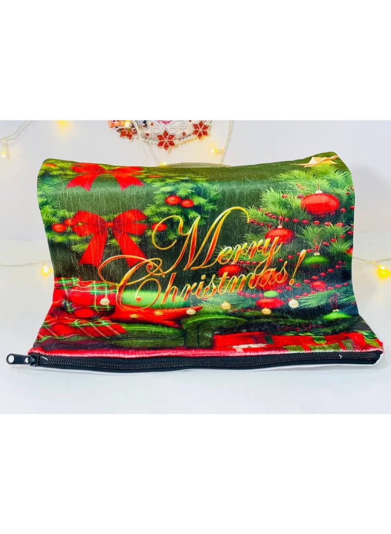 Christmas 2 Cushions, Christmas Pillow Covers, Christmas Pillowcases with various Santa and Snowman designs. Size: 50*50 cm - Image 5