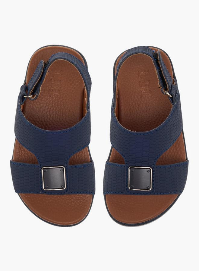 LBL by Shoexpress Boys Animal Textured Arabic Sandals with Hook and Loop Closure Ramadan Collection - Image 2