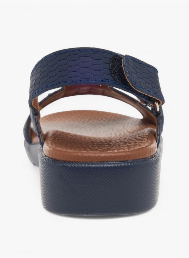 LBL by Shoexpress Boys Animal Textured Arabic Sandals with Hook and Loop Closure Ramadan Collection - Image 4