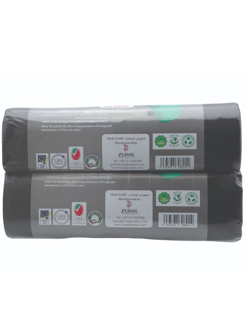 ZUHAL Garbage Bag Roll 80cm X 110 cm (60 Gallon) Pack Buy 1 get 1 - Image 3