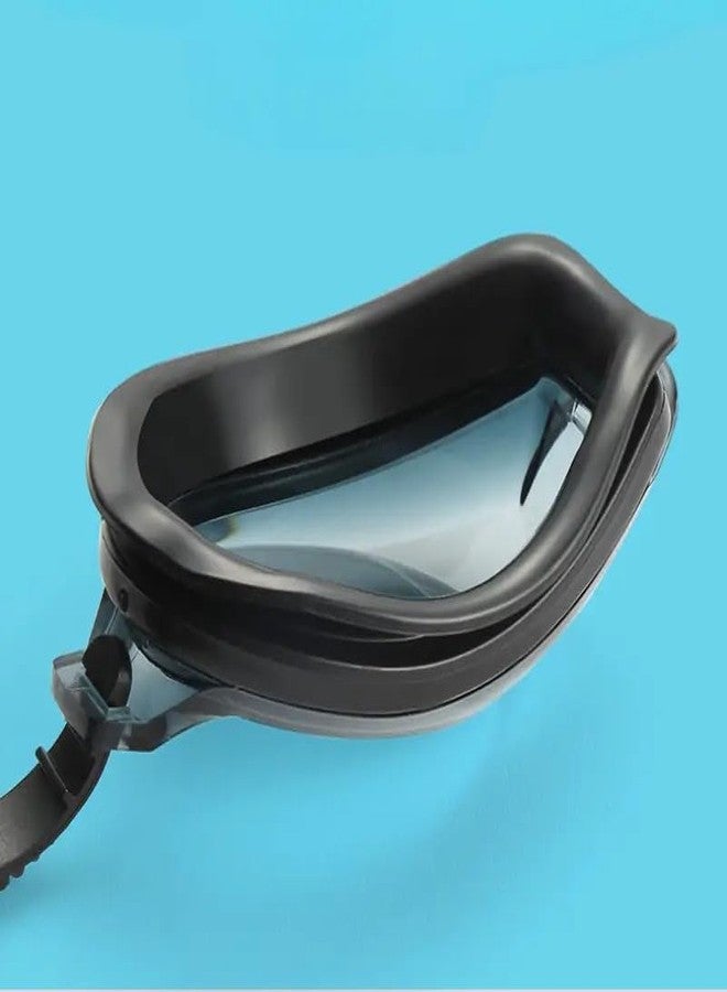 GLS POWER Swimming Goggles Silicone with Protection Case Kit Swimming Goggles (Black) - Image 5