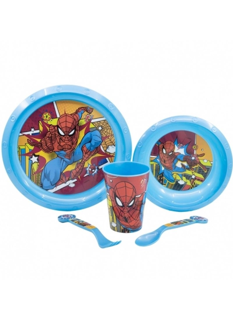 STOR STOR 5 PCS EASY SET IN STANDARD BOX SPIDERMAN MIDNIGHT FLYER  - Image 1