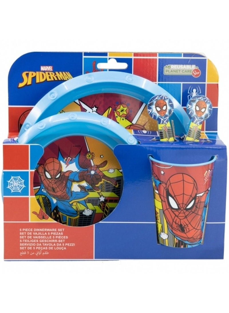 STOR STOR 5 PCS EASY SET IN STANDARD BOX SPIDERMAN MIDNIGHT FLYER  - Image 2