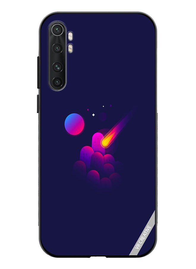 VR CREATIVE - Protective Case Cover For Xiaomi Mi Note 10 Lite Space Minimalist Design Multicolour - Image 1