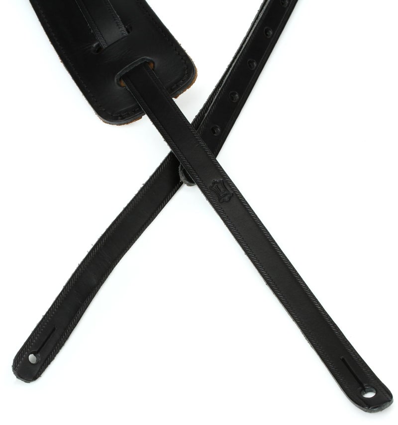 Levy's Leathers 50's Style "RnR" Leather Strap,Black - Image 2