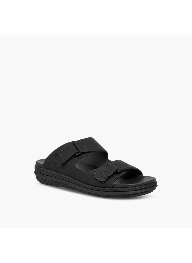 Le Confort Men Textured Slip-On Comfort Sandals