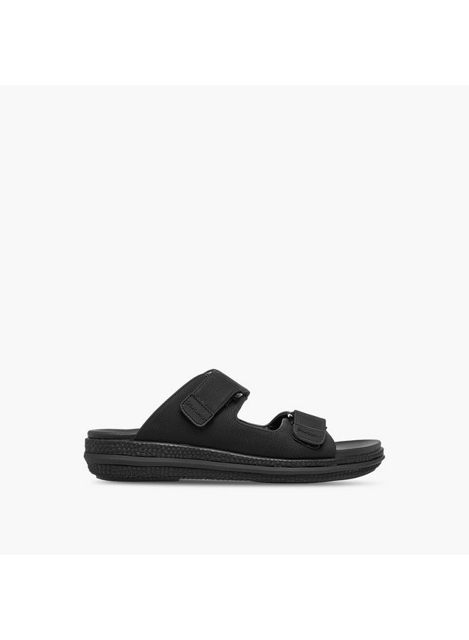 Le Confort Men Textured Slip-On Comfort Sandals  - Image 3