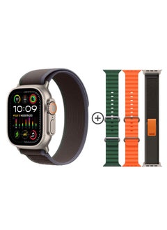 WS Smart Watch WS-X90 Max Series 9, 7 IN 1 With Health Fitness Tracker Sport Watch , 7 addition Replacement Band 49MM-Multicolour  - Image 2