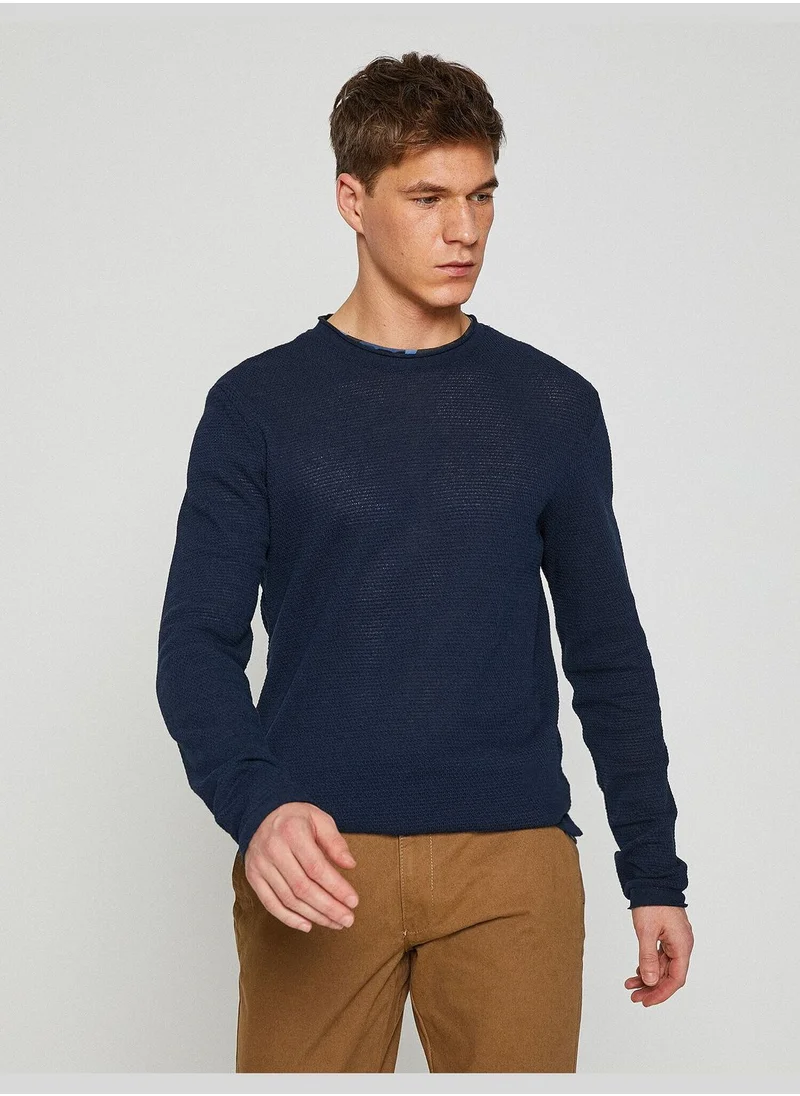 كوتون Crew Neck Jumper