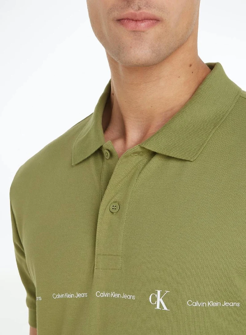 Calvin Klein Jeans Short Sleeve Polo
