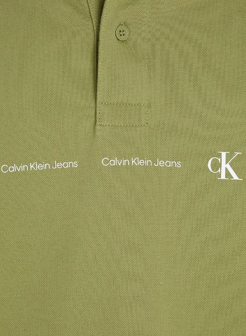 Calvin Klein Jeans Short Sleeve Polo