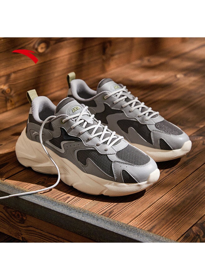 ANTA Anta Cloud Start Dad Shoes Men's New Soft Bottom Shock Absorbing Wear-resistant Shoes Men Comfortable Running Shoes Casual Shoes Sports Shoes  - Image 3