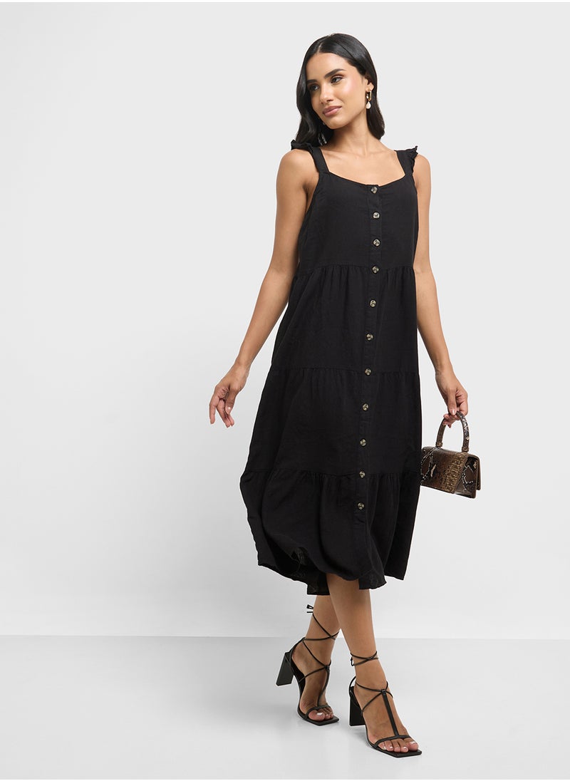 VERO MODA - Calf Button Dress - Image 1