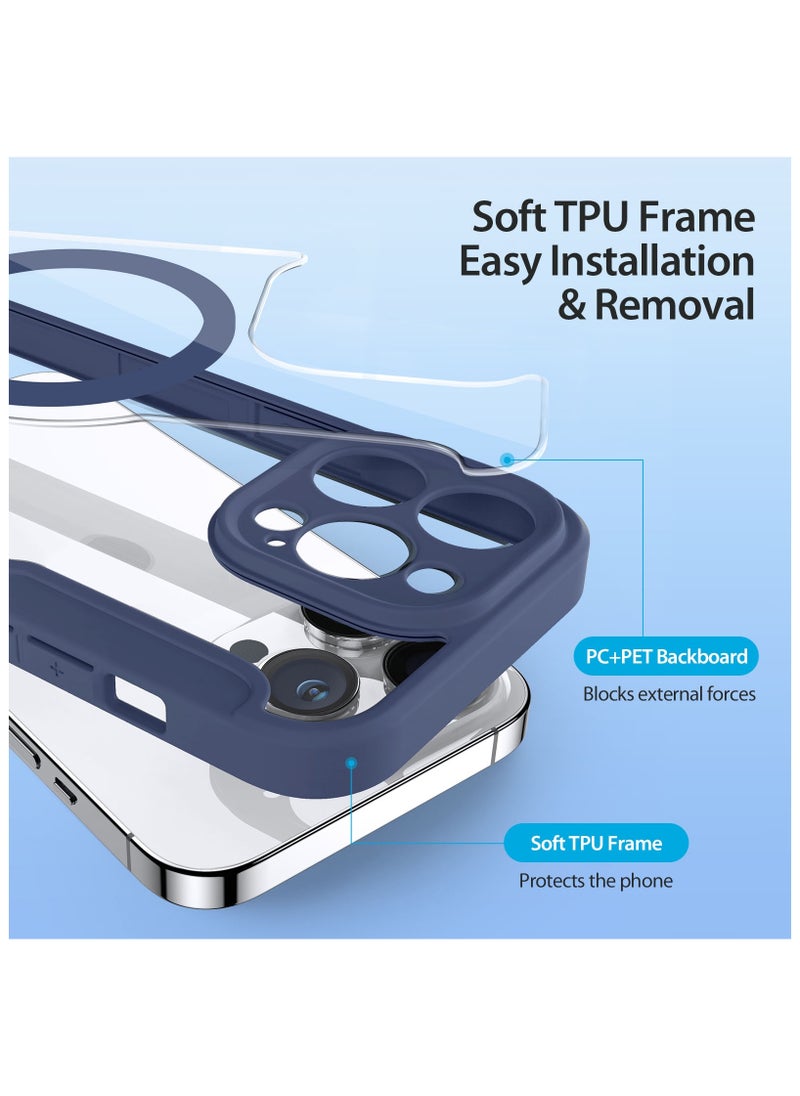 DUX DUCIS - DUX DUCIS Skin X Pro Series Case for iPhone 14 Pro Max With Wireless charger compatible with MagSafe - Blue - Image 1