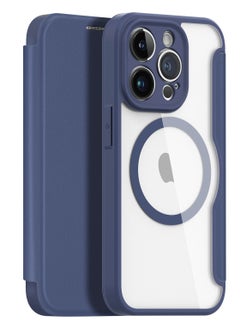 DUX DUCIS Skin X Pro Series Case for iPhone 14 Pro Max With Wireless charger compatible with MagSafe - Blue