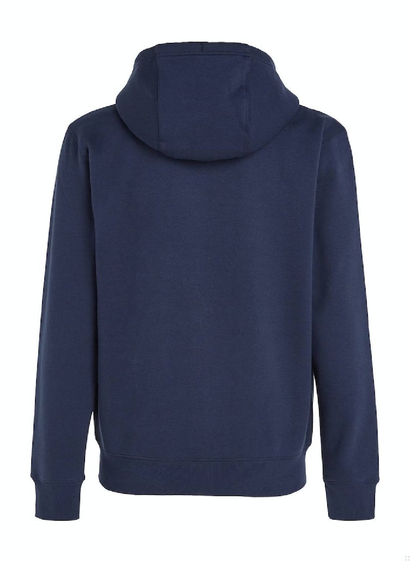 TOMMY JEANS Organic Cotton Fleece Zip-Thru Hoody  - Image 3