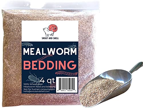 Snout and Shell Mealworm Wheat Bran Bedding and Food Source - Image 2