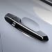 CYAuto Carbon Fiber Gloss Black Exterior Door Handle Cover Trims for Cadillac XT4 XT5 XT6 CT4 CT6 ATS CTS XTS 2013 2014 2015 2016 2017 2018 2019 2020 2021 2022 Gloss Black - Image 2