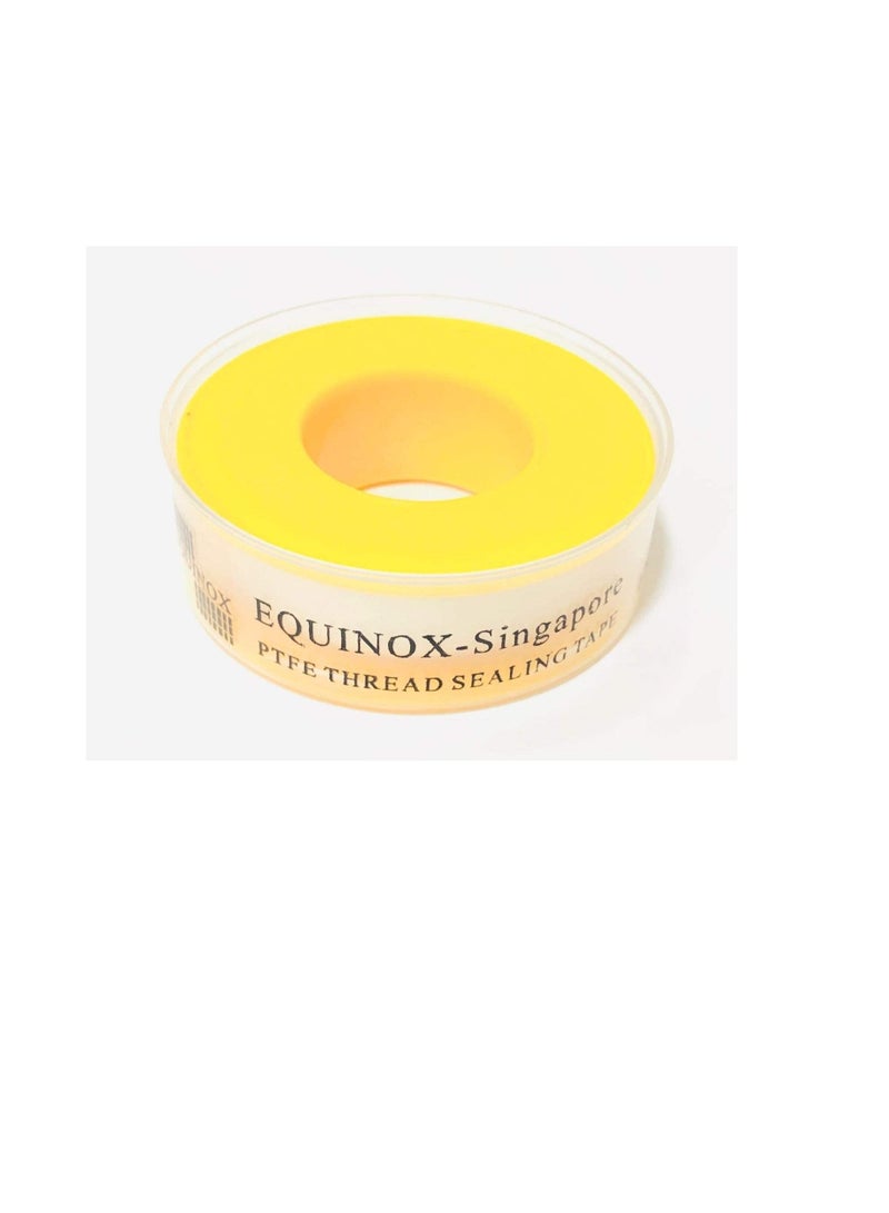 Equinox 10 nos Equinox PTFE Thread Sealing Teflon Tape EN 751-3 with 0.25g/cm2 Density - Image 1