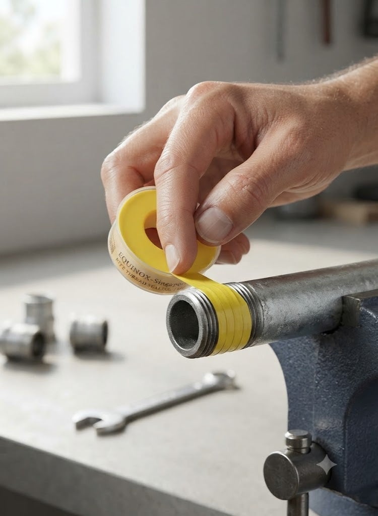 Equinox 10 nos Equinox PTFE Thread Sealing Teflon Tape EN 751-3 with 0.25g/cm2 Density - Image 3