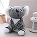 NatureMan Koala Bear Stuffed Plush Animal Simulation Koala Doll Toy Gift for Kids Gray11inch - Image 4