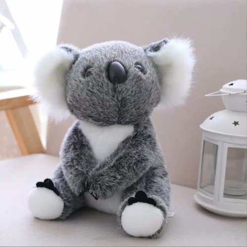 NatureMan Koala Bear Stuffed Plush Animal Simulation Koala Doll Toy Gift for Kids Gray11inch - Image 5