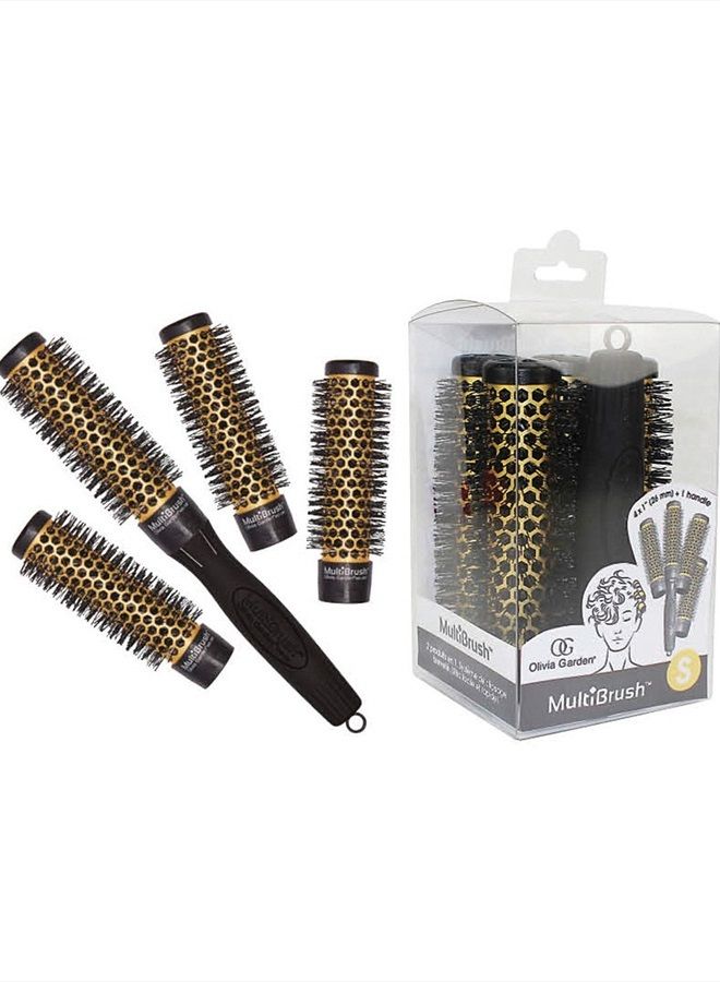 Olivia Garden MultiBrush Detachable Thermal Styling Hair Brush (5-Piece Kit 1" 26mm) - Image 1