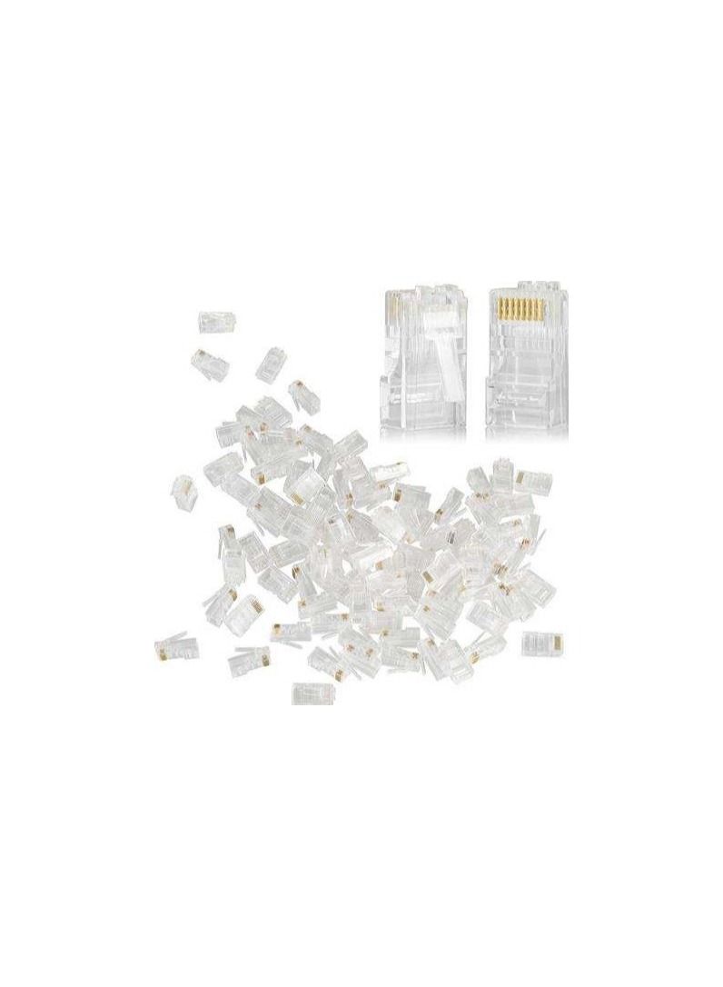 BRT RJ 45 Cat6 UTP Connector 100 PCS Pack - Image 2